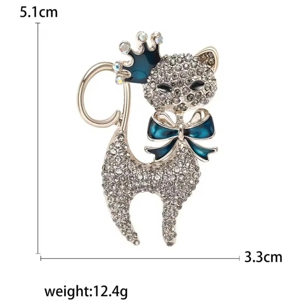 VQ Cat Brooch - Picture 3 of 4